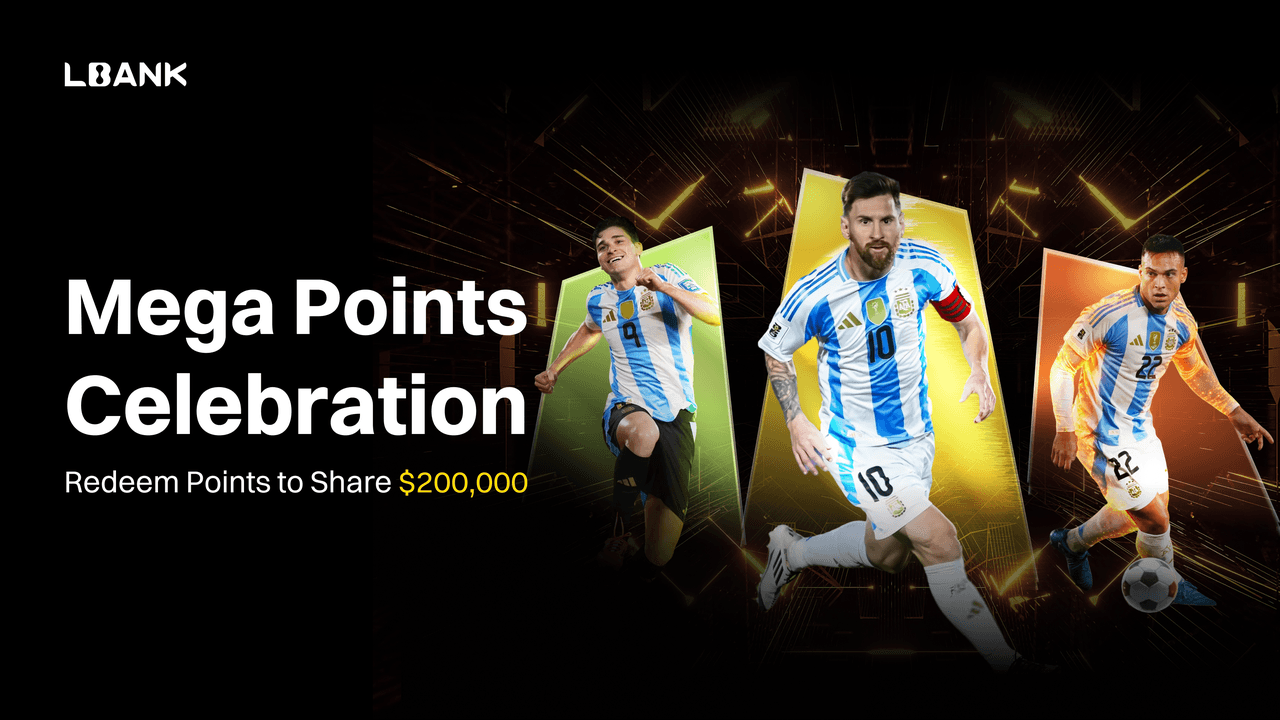LBank Launches Mega Points Celebration with $200,000 Prize Pool