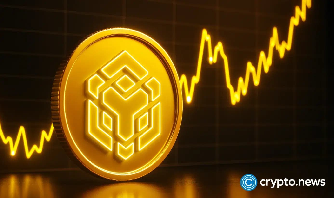 BNB price targets $785 following breakout above descending triangle resistance