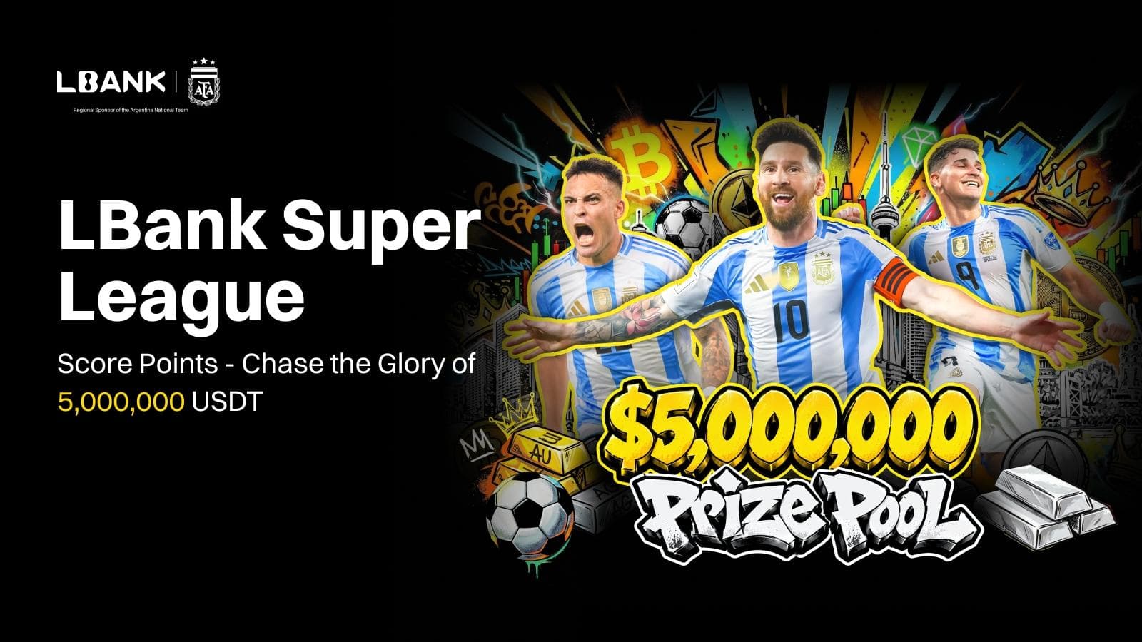 LBank Launches "Super League" Campaign with a $5,000,000 USDT Prize Pool
