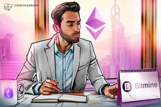 BitMine boosts ETH holdings closer to $10B as bear market accumulation continues