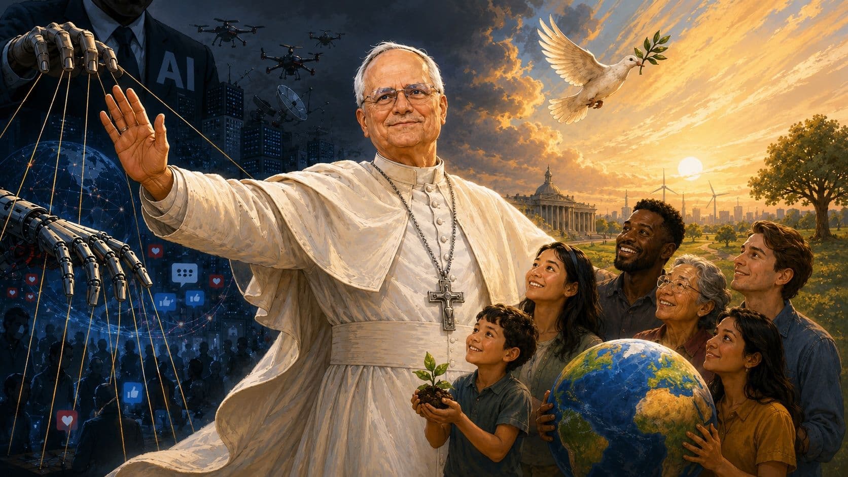 The Pope just weighed in on AI